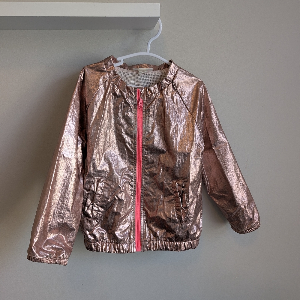 Cat & Jack Shiny Pink Jacket - Picture 1 of 4